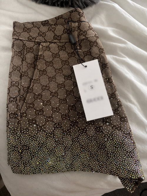 Women’s glitter shorts